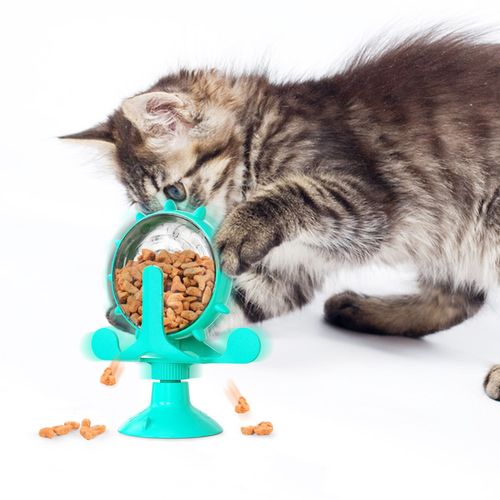 宠物用品亚马逊爆款转转风车小猫咪自嗨解闷神器猫咪用品逗猫玩具